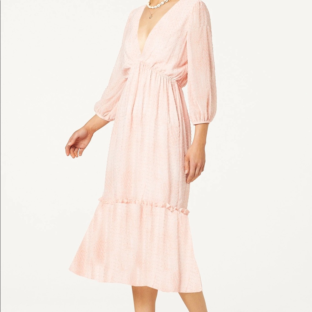 Stevie May Floyd Midi Dress Pink XS - Picture 4 of 9